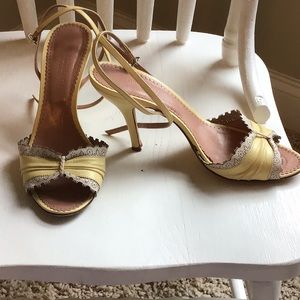 Jill Stuart- Lemonade Open Toed Heel